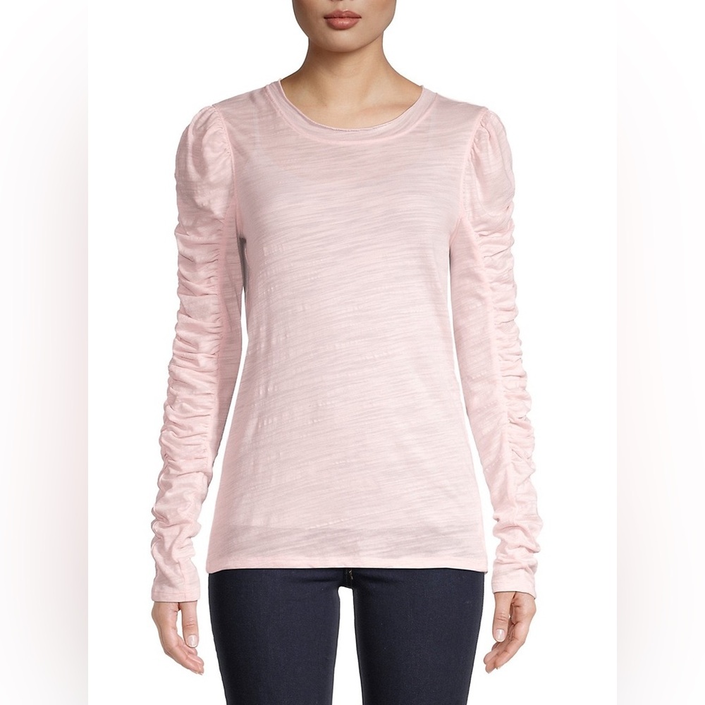 Free People Natasha Tee in Softest Pink